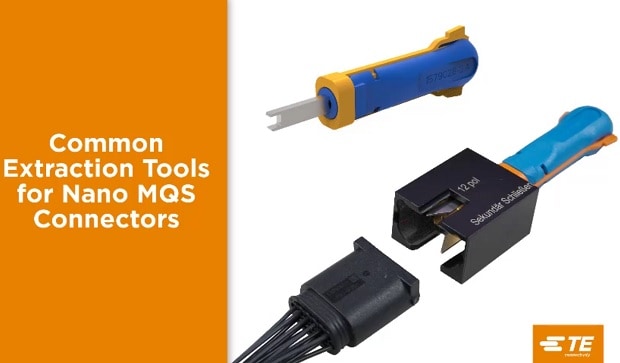 Common TE Connectivity Extraction Tools for Nano MQS Connectors